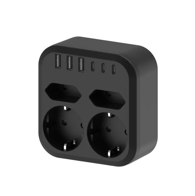 Slapta kamera elektor sakotuvas 3 usc 3 usb type c