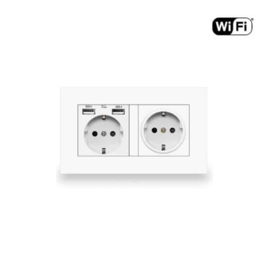 Dviguba rozete su slapta kamera Wifi