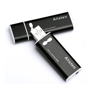 8gb slaptas mini diktofonas usb rakte ( atmintinė)