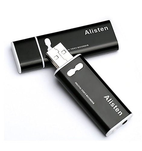 8gb slaptas mini diktofonas usb rakte ( atmintinė)