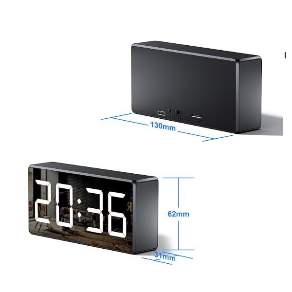 slapta kamera laikrodis 4k vaizdo raiska