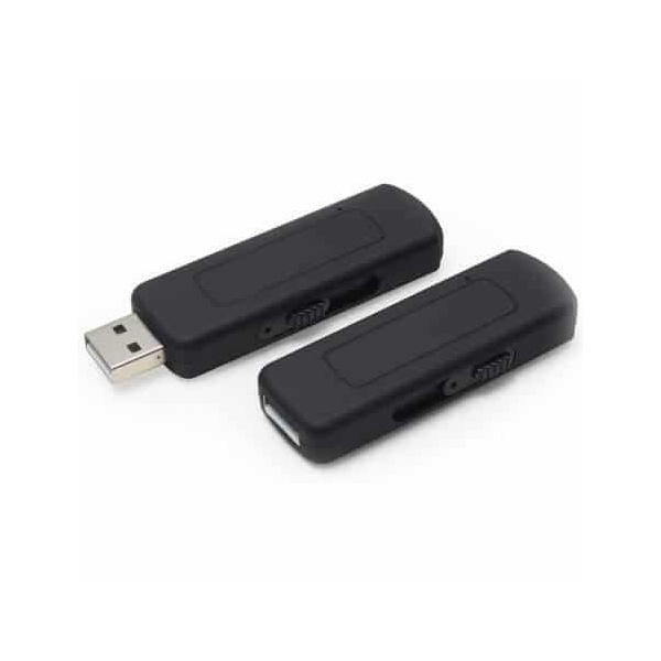 Slaptas diktofonas užmaskuotas USB rakte 8gb VOS
