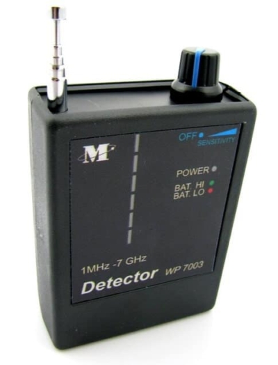 Šnipinėjimo įrangos detektorius GPS GSM RADIO ir GPS signalų
