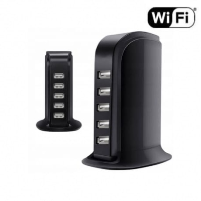 USB-концентратор с секретной камерой наблюдения