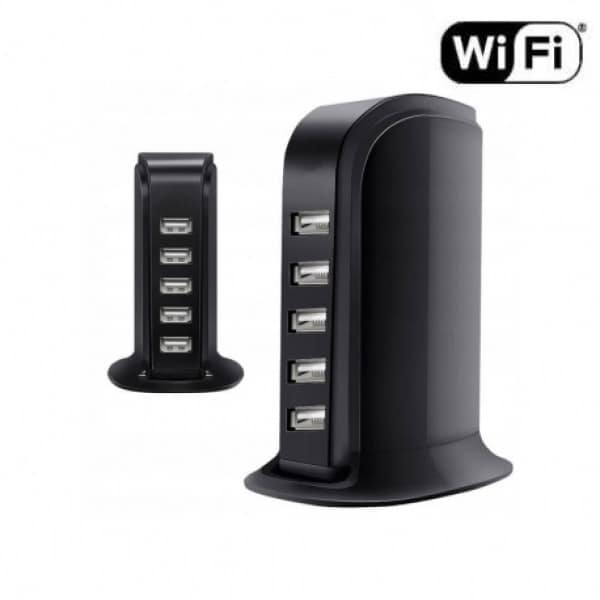 USB-концентратор с секретной камерой наблюдения
