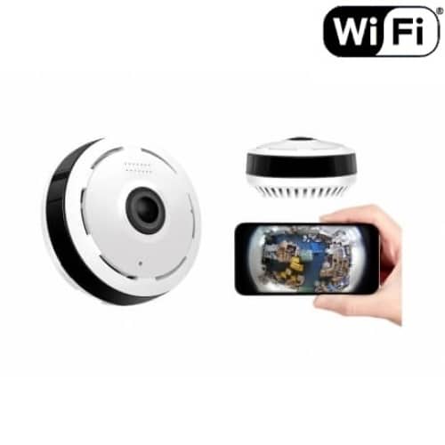 Sekimo kamera 360 laipsniu objektyvas