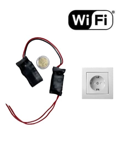 Секретное подслушивающее устройство с wi fi в розетке