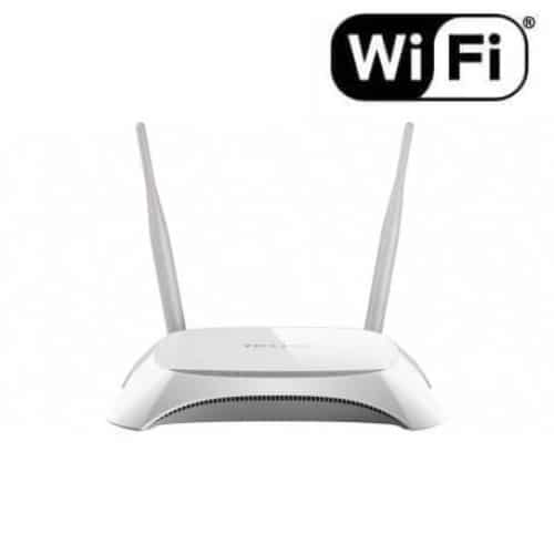 TP Link modemas su slapta kamera